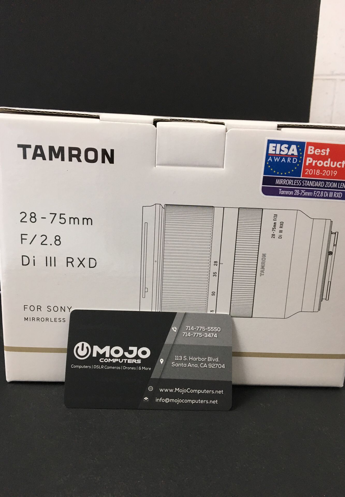 Tamron Lens 28-75mm 2.8 In Stock Now
