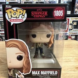 IN HAND Max Mayfield Stranger Things Season 5 Funko Pop #1805 Five Television TV Sadie Sink