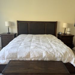 Entire 6 Piece Bedroom Set-cal King 