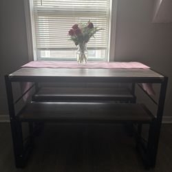 Table & Benches Set
