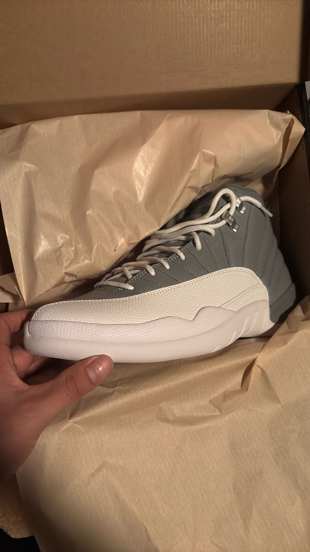 Jordan 12 Stealth Size 10 Cool Grey