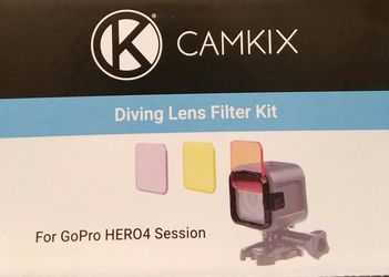 Diving Lens Filter Kit Gopro Hero04 Session