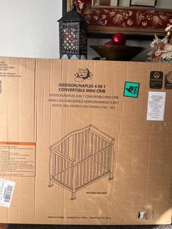 Crib: Brand new in box