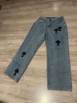 New Men Chrome Hearts Jeans  W30X40L.