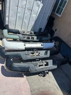 Toyota tacoma.  Rear. Bumper.