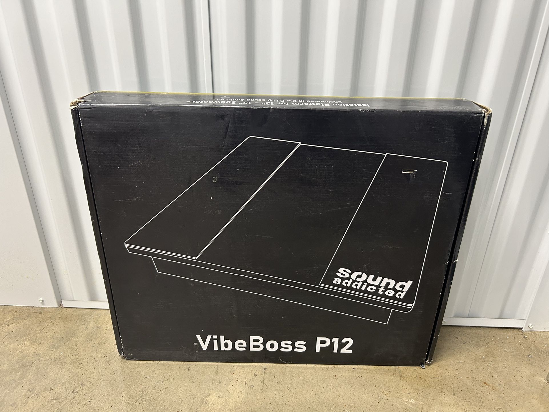 Sound Addicted VibeBoss P12 - Acoustic Isolation Platform Suitable for 12-1
