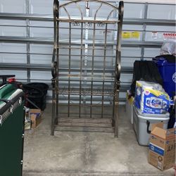Iron Wine Rack