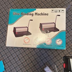 Wire Binding Machine 120 Sheets Binding, 18 Cutting Capacity