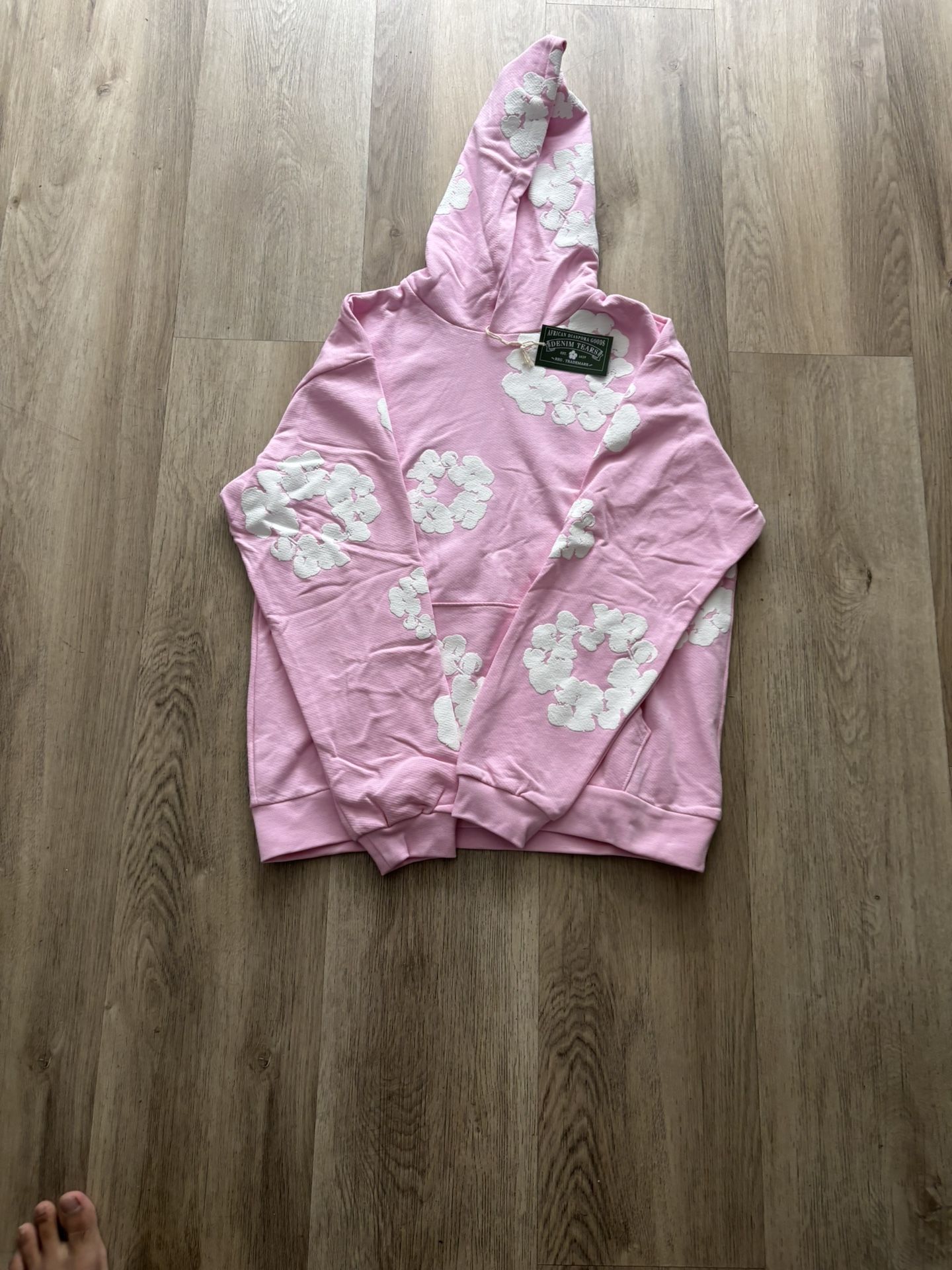 Denim Tears Hoodie Pink 