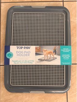 Dog pad holder
