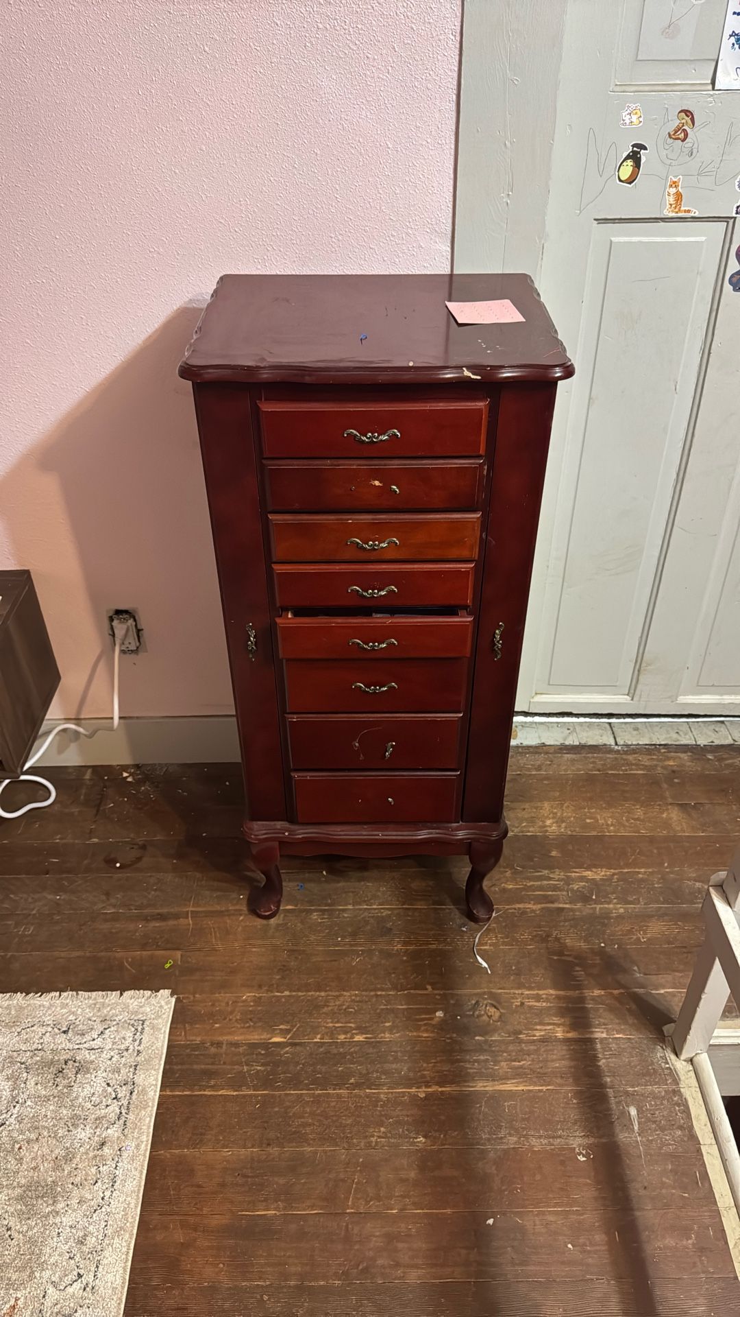 Antique Jewelry Armoire 