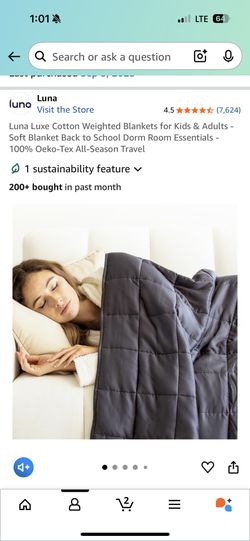 Weighted blanket, Queen Size, New