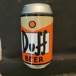 The Simpsons 2002 Collectable Deck Of Playing Cards with Duff Beer Tin