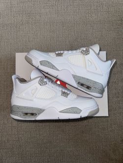 AJ4 "White Oreo" Size 9M