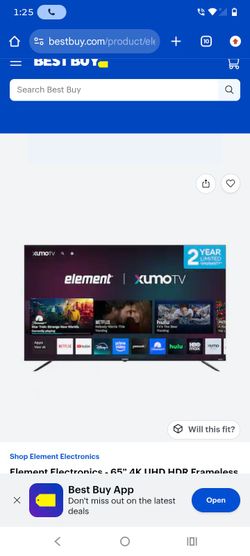 Xumo tv 65 inch