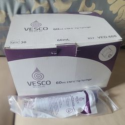 Vesco Medical 60 ml EN Fit Tip Syringe