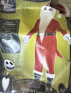  Sandy claw Costume 