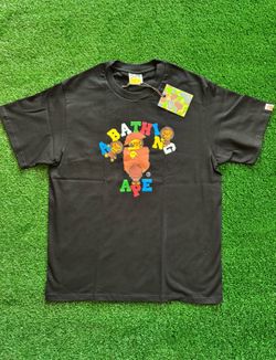 BAPE multicolor ‘playful’ graphic Tshirt