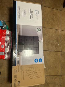 9 Drawer Fabric Dresser