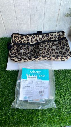 Bolsa para andador Vive - Bolsa de cesta para silla de con accesorios (resistente al agua) - Accesorio de cadd personas mayores para andadores plegabl