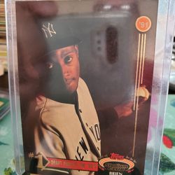 New York Yankees 1992 Topps Stadium Club Draft Picks Brien Taylor Rookie Baseball Card 