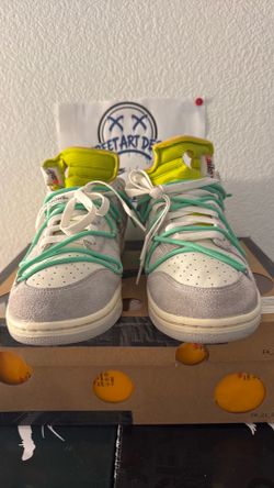 Nike dunk low X off-white lot 14 of 50