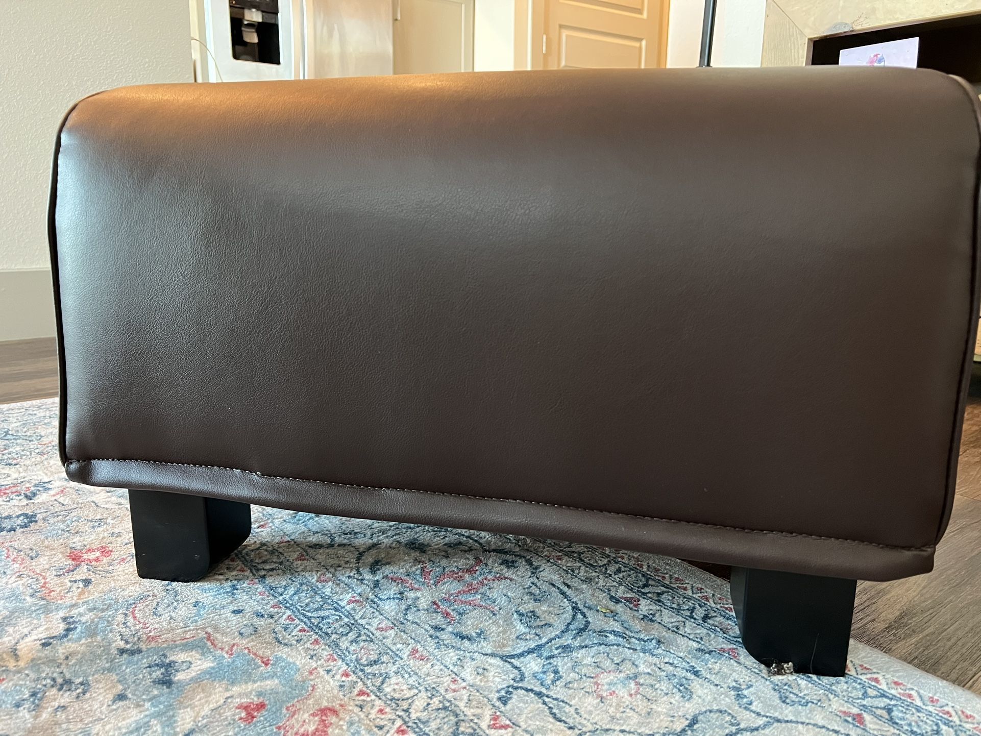 Dark Brown Ottoman