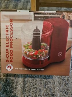 3 CUP ELECTRIC FOOD PROCESSOR