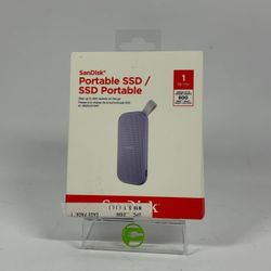 New SanDisk Portable Portable SSD 1TB USB-C to USB-A SSD SDSSDE29