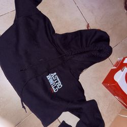 Astroworld Crew Hoodie Cropped Merch