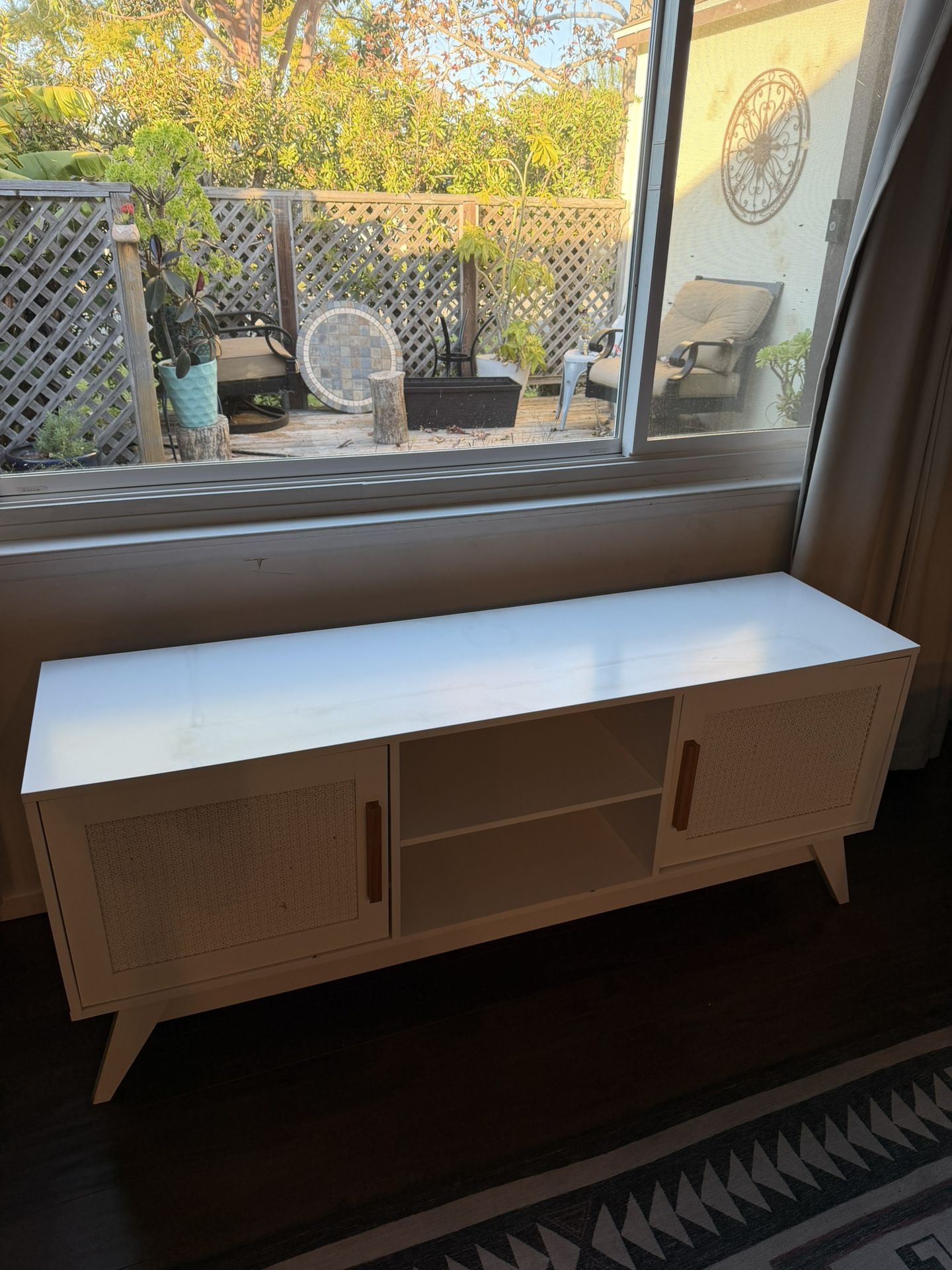 White Entertainment Center