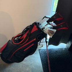 Left-Handed Top Flight Golf Set