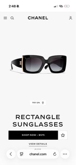 Chanel Rectangle Sunglasses