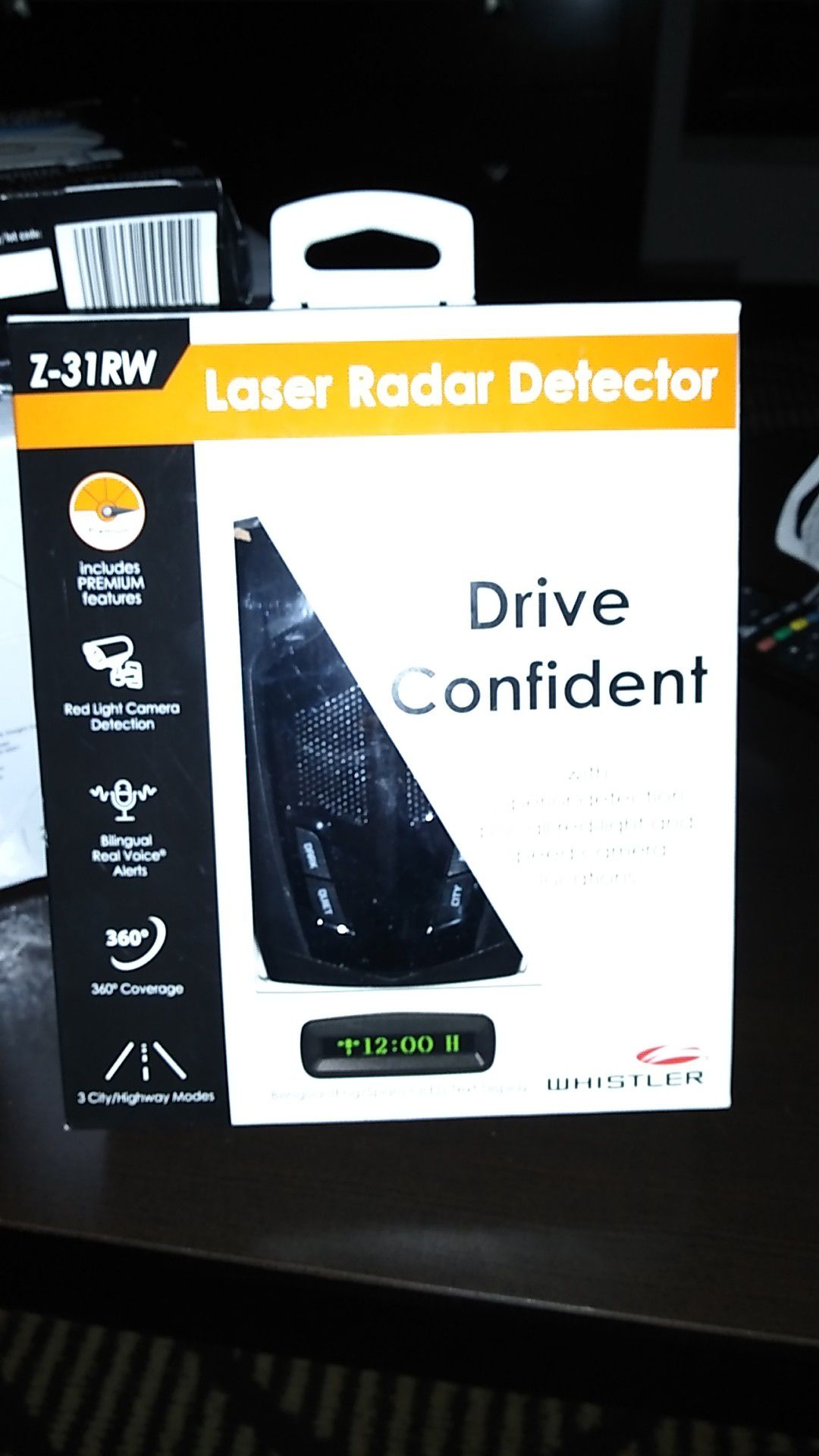 WHISTLER Laser Radar Dectector
