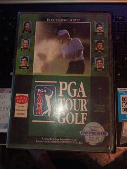 PGA Tour Golf Sega Genesis Game