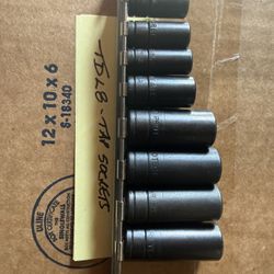 Snap on Tap Sockets. 1 Thur 8