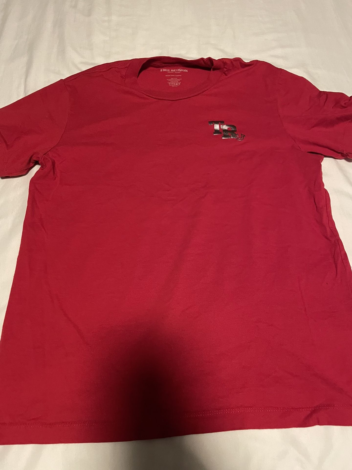 Red True Religion Shirt Medium
