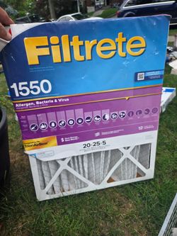 20 x 25 x 5 Filterete air filter