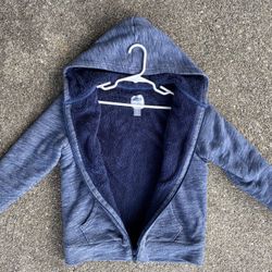Size 8 - Old Navy Fuzzy Lined Insulated Hoodie Sweatshirt