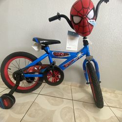 Kids Spider Man Bike