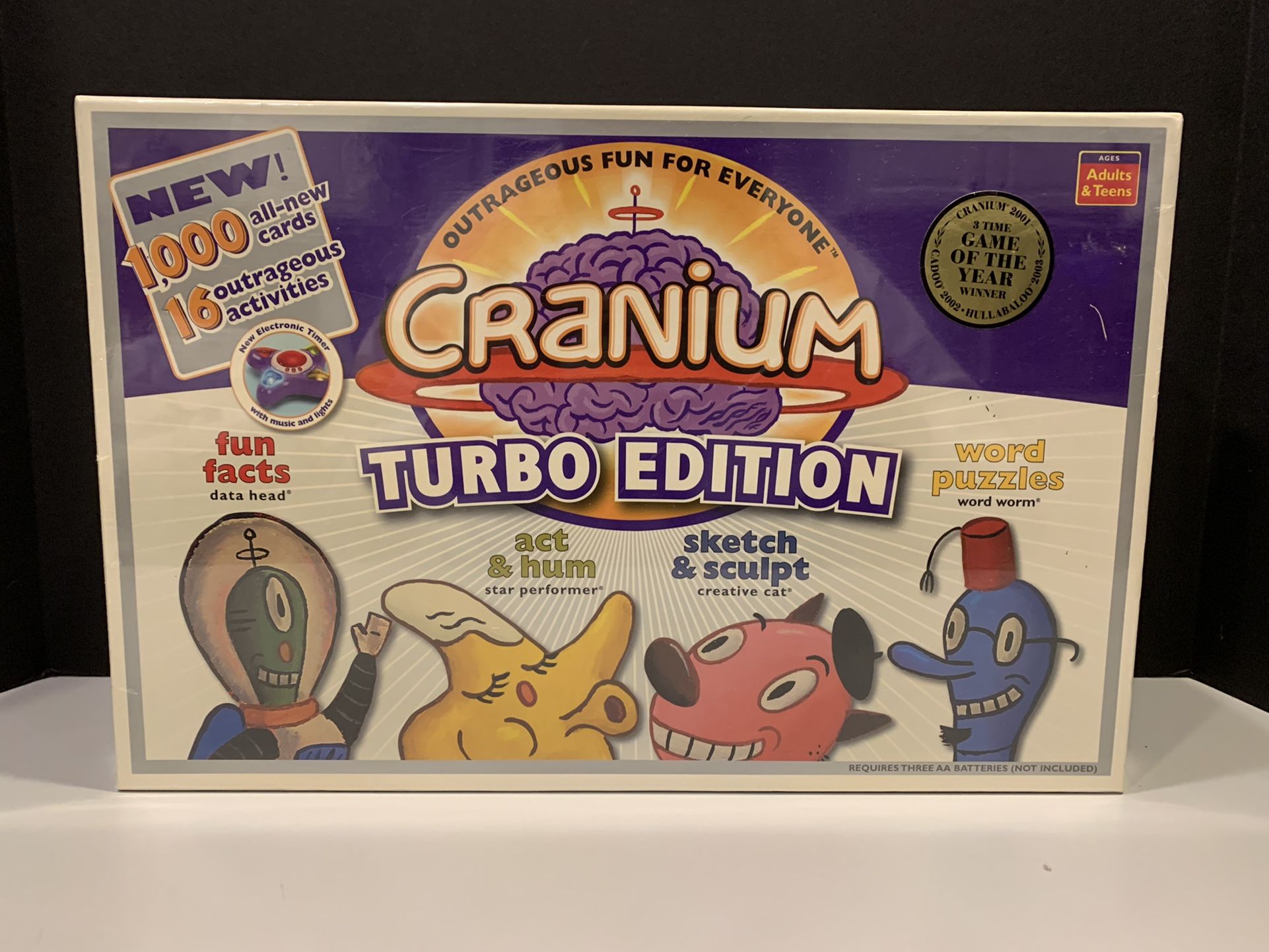 Cranium Turbo Edition Brand New Sealed