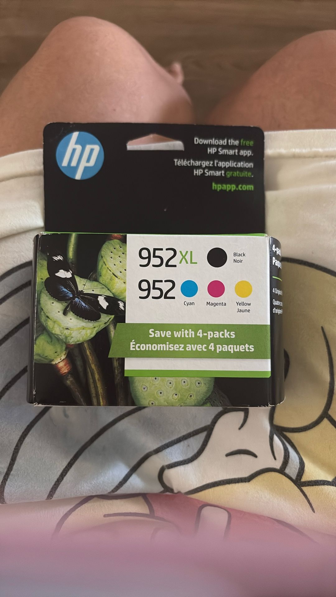 HP Office Jet Pro 952 XL Black And 952 Color