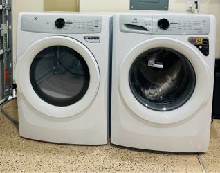 Washer and dryer