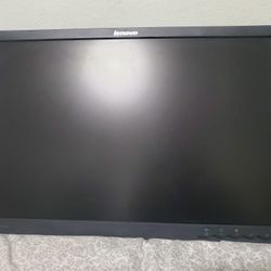 Lenovo 24" Widescreen LCD Monitor – $20 