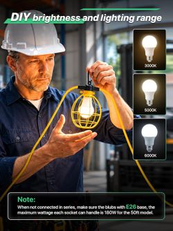 50 for work lights construction