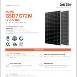 Solar Panels Gstar