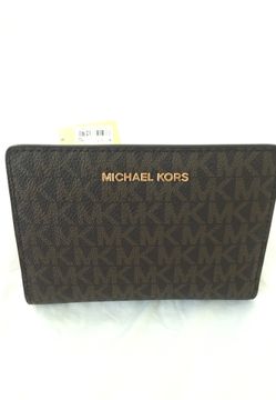 Michael Kors. Leather Wallet. New. MSRP $98. For $78
