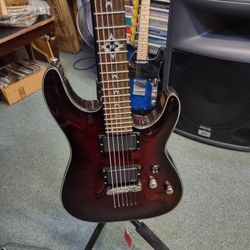 Schecter Electric Guitar With Padded Gig Bag 