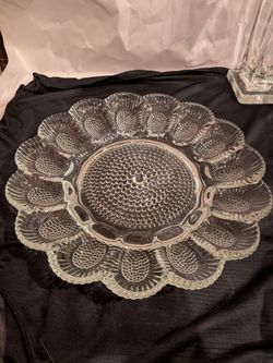Vintage Deviled Egg Platter