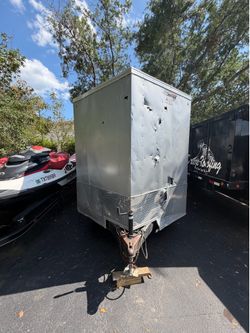 6x12 Enclosed Trailer – Heavy Duty – Needs Repair (Contractor Special)